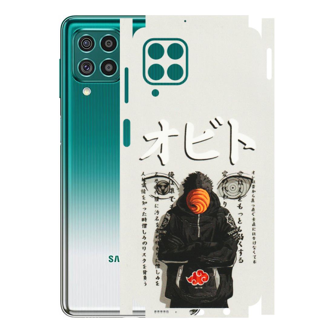 Samsung M/F/Note/Flip and C Phone Skins (All Models) - Obito Anime Eye - 3D Embossed Finish (L-19) Samsung Galaxy F62