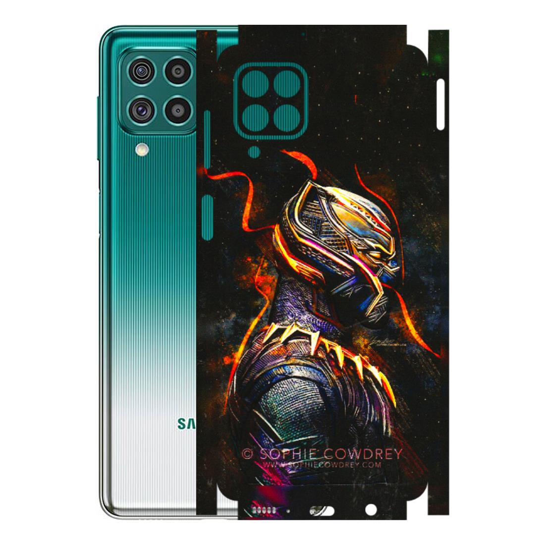 Samsung M/F/Note/Flip and C Phone Skins (All Models) - Black Panther - 3D Embossed Finish (L-190) Samsung Galaxy F62