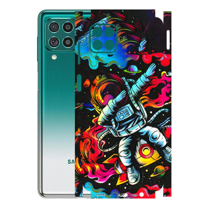 Samsung M/F/Note/Flip and C Phone Skins (All Models) - Astronaut Dope - 3D Embossed Finish (L-191) Samsung Galaxy F62