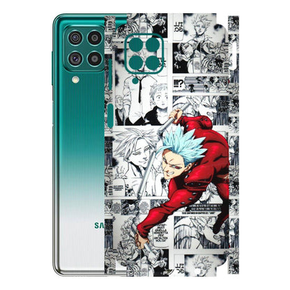 Samsung M/F/Note/Flip and C Phone Skins (All Models) - Anime Comic - 3D Embossed Finish (L-192) Samsung Galaxy F62