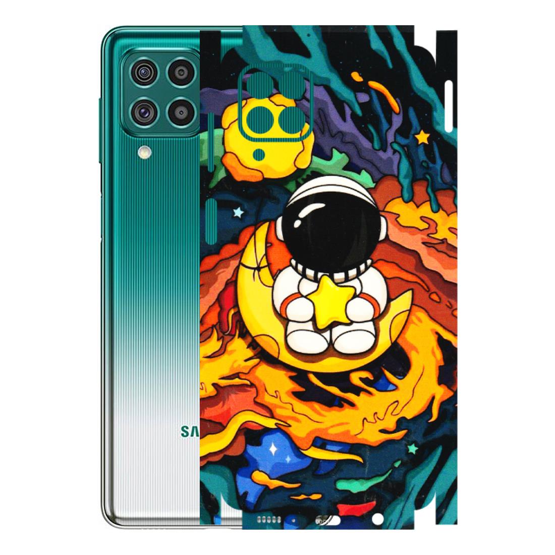 Samsung M/F/Note/Flip and C Phone Skins (All Models) - Baby Astronaut - 3D Embossed Finish (L-197) Samsung Galaxy F62