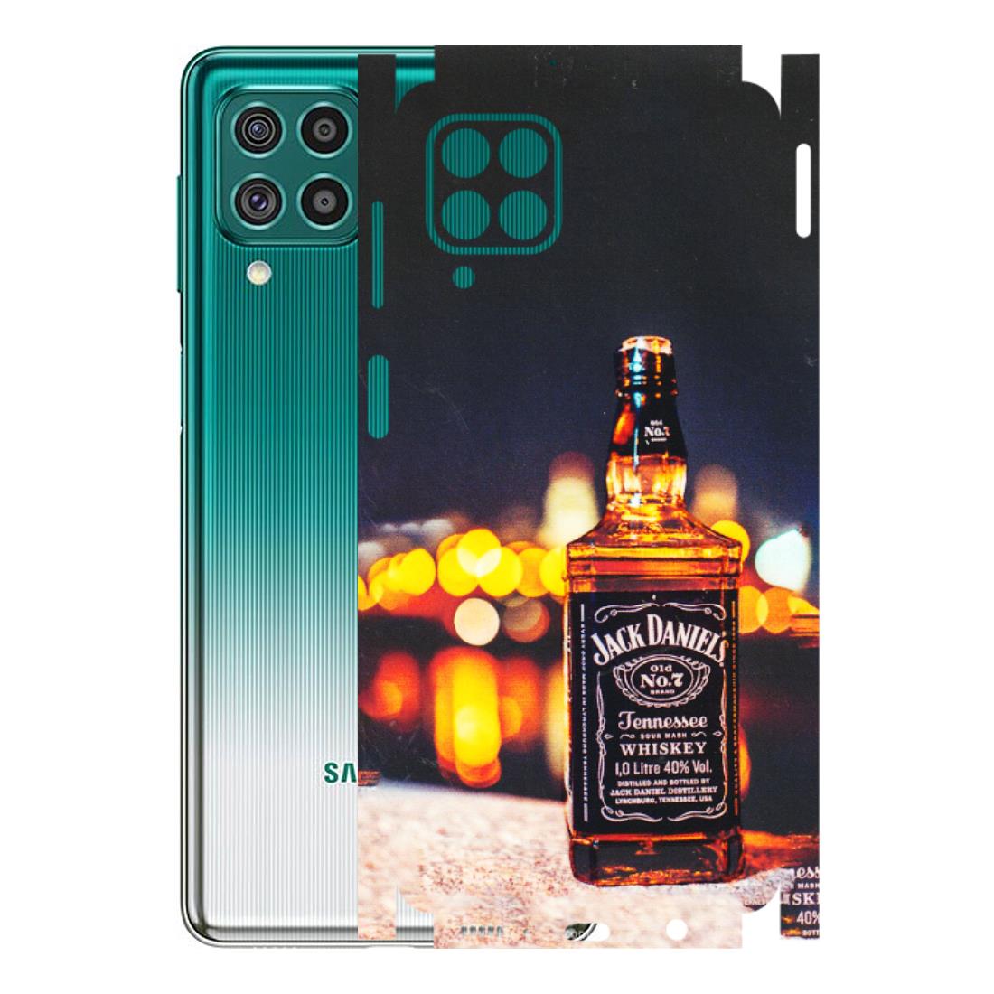 Samsung M/F/Note/Flip and C Phone Skins (All Models) - JD Whiskey Bottle - 3D Embossed Finish (L-20) Samsung Galaxy F62