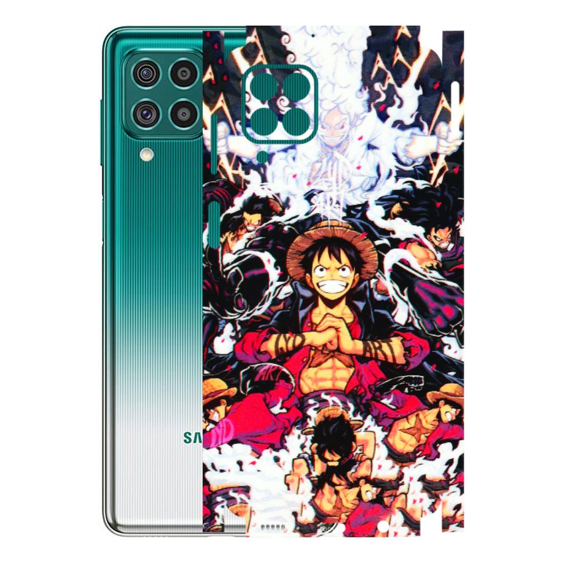 Samsung M/F/Note/Flip and C Phone Skins (All Models) - Luffy Anime Character - 3D Embossed Finish (L-203) Samsung Galaxy F62