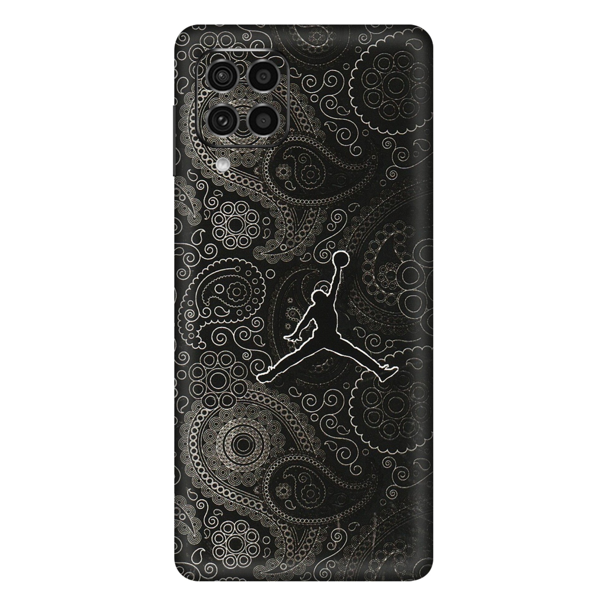 Samsung M/F/Note/Flip and C Phone Skins (All Models) - Basketball Player Artwork - 3D Embossed Finish (L-215) Samsung Galaxy F62