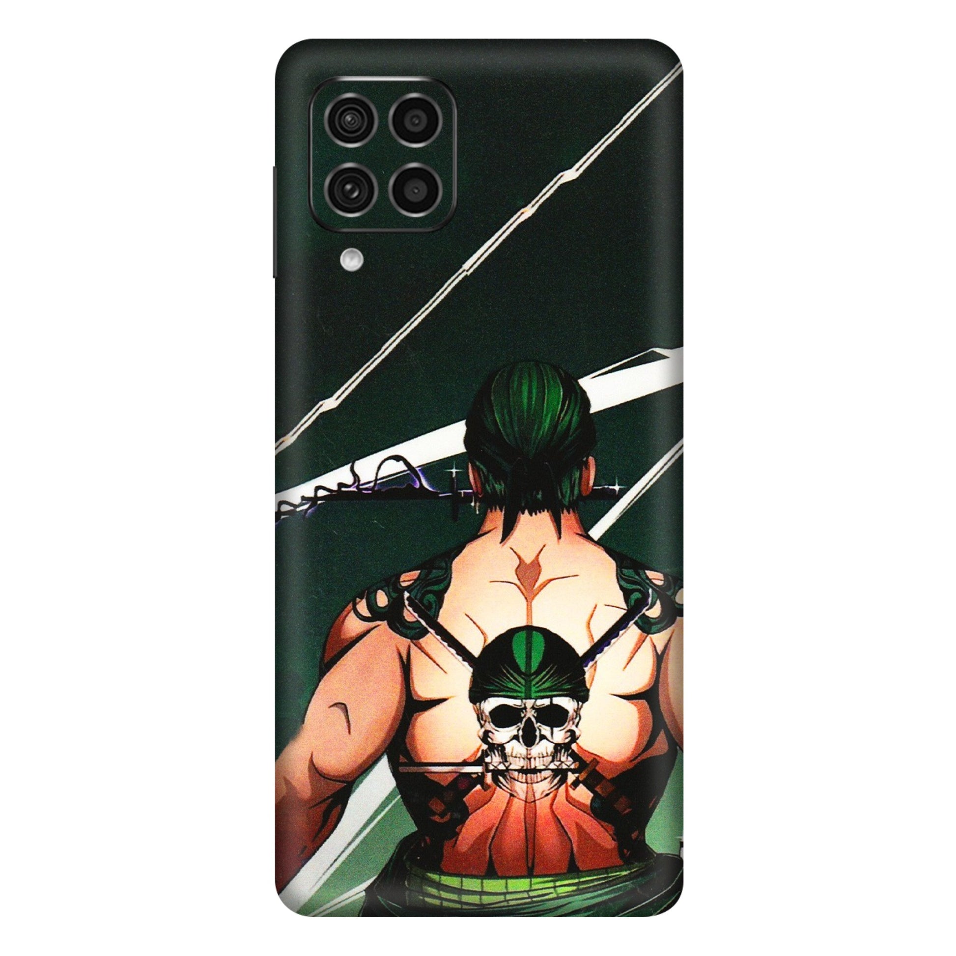 Samsung M/F/Note/Flip and C Phone Skins (All Models) - Zoro Anime - 3D Embossed Finish (L-23) Samsung Galaxy F62