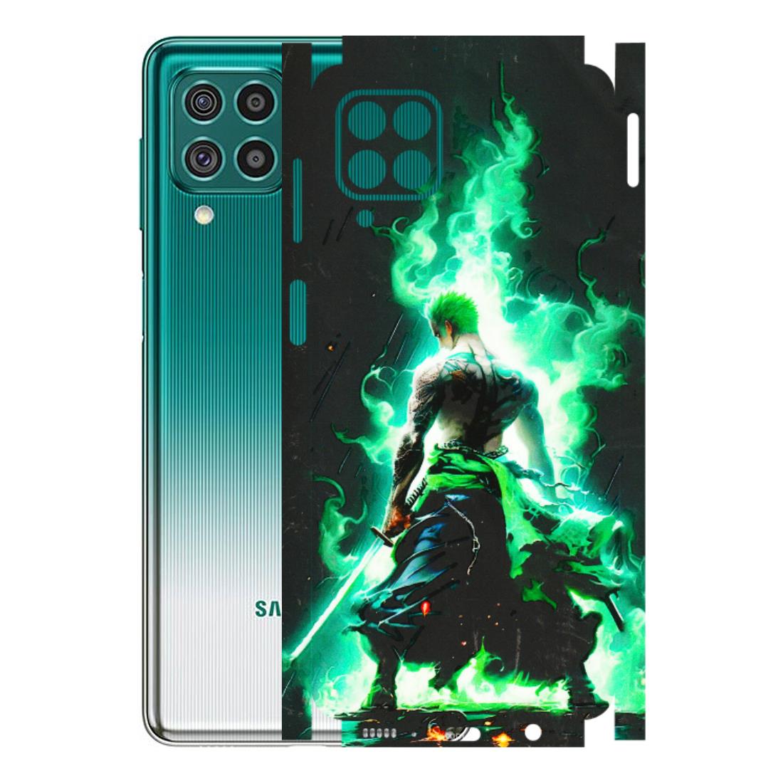 Samsung M/F/Note/Flip and C Phone Skins (All Models) - Zoro Sword - 3D Embossed Finish (L-241) Samsung Galaxy F62