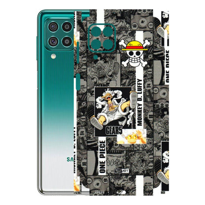 Samsung M/F/Note/Flip and C Phone Skins (All Models) - Cuffy Anime MonkeyCamic - 3D Embossed Finish (L-242) Samsung Galaxy F62