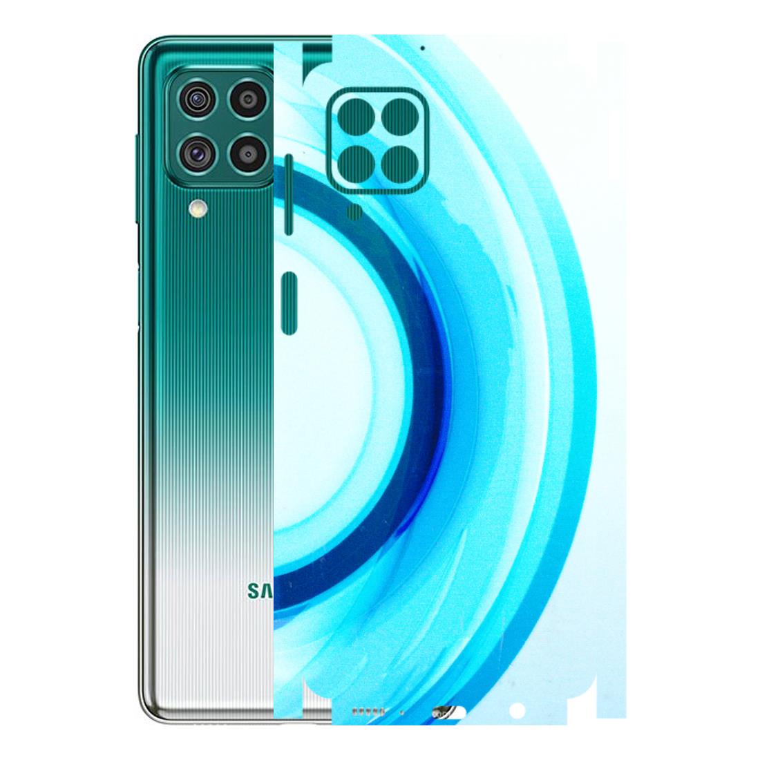 Samsung M/F/Note/Flip and C Phone Skins (All Models) - The Blue Curve - 3D Embossed Finish (L-244) Samsung Galaxy F62
