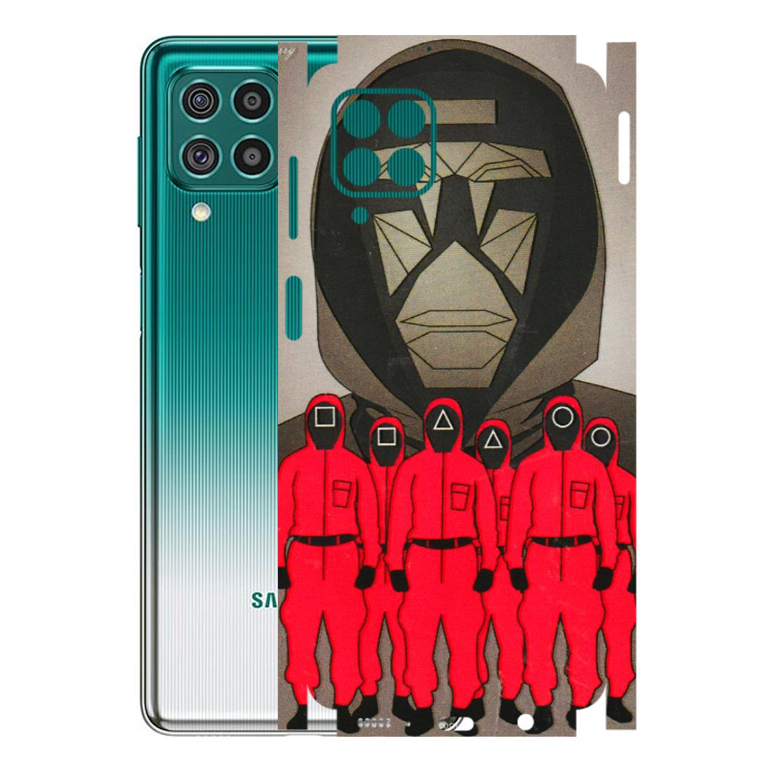 Samsung M/F/Note/Flip and C Phone Skins (All Models) - Squid Game Hero - 3D Embossed Finish (L-245) Samsung Galaxy F62