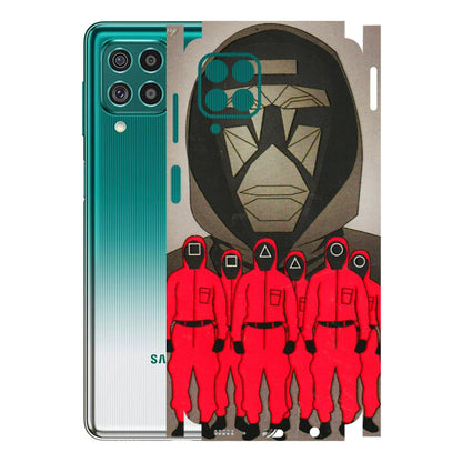 Samsung M/F/Note/Flip and C Phone Skins (All Models) - Squid Game Hero - 3D Embossed Finish (L-245) Samsung Galaxy F62