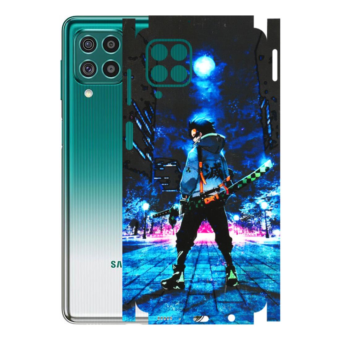 Samsung M/F/Note/Flip and C Phone Skins (All Models) - Demon Slayer Sword - 3D Embossed Finish (L-247) Samsung Galaxy F62