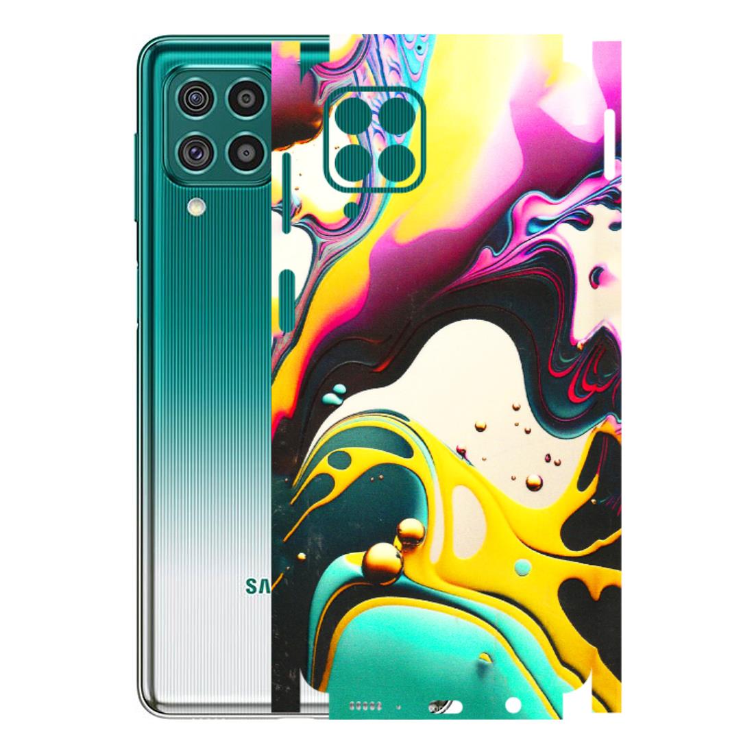 Samsung M/F/Note/Flip and C Phone Skins (All Models) - Multicolor Abstract pattern - 3D Embossed Finish (L-254) Samsung Galaxy F62