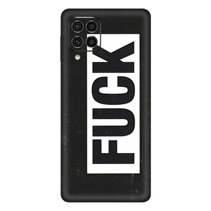 Samsung M/F/Note/Flip and C Phone Skins (All Models) - The F Word - 3D Embossed Finish (L-255) Samsung Galaxy F62
