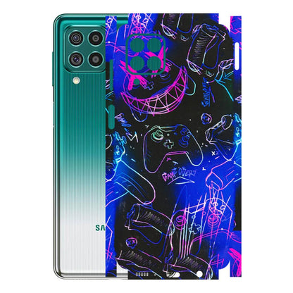 Samsung M/F/Note/Flip and C Phone Skins (All Models) - Gamers Paradise - 3D Embossed Finish (L-258) Samsung Galaxy F62