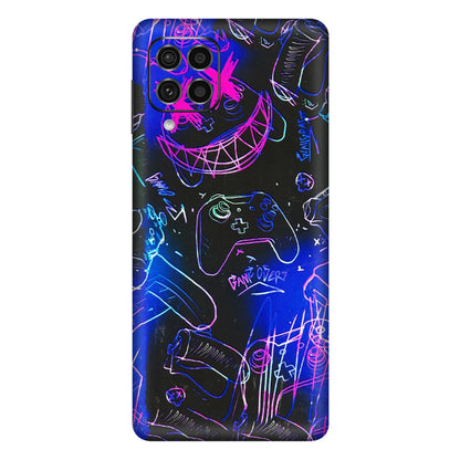 Samsung M/F/Note/Flip and C Phone Skins (All Models) - Gamers Paradise - 3D Embossed Finish (L-258) Samsung Galaxy F62