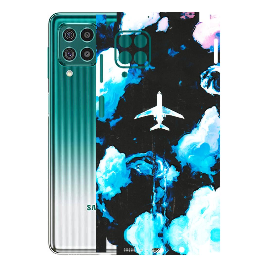 Samsung M/F/Note/Flip and C Phone Skins (All Models) - Travel In Airline - 3D Embossed Finish (L-264) Samsung Galaxy F62