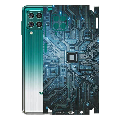 Samsung M/F/Note/Flip and C Phone Skins (All Models) - Original Circuit - 3D Embossed Finish (L-267) Samsung Galaxy F62
