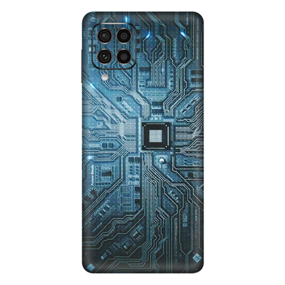 Samsung M/F/Note/Flip and C Phone Skins (All Models) - Original Circuit - 3D Embossed Finish (L-267) Samsung Galaxy F62