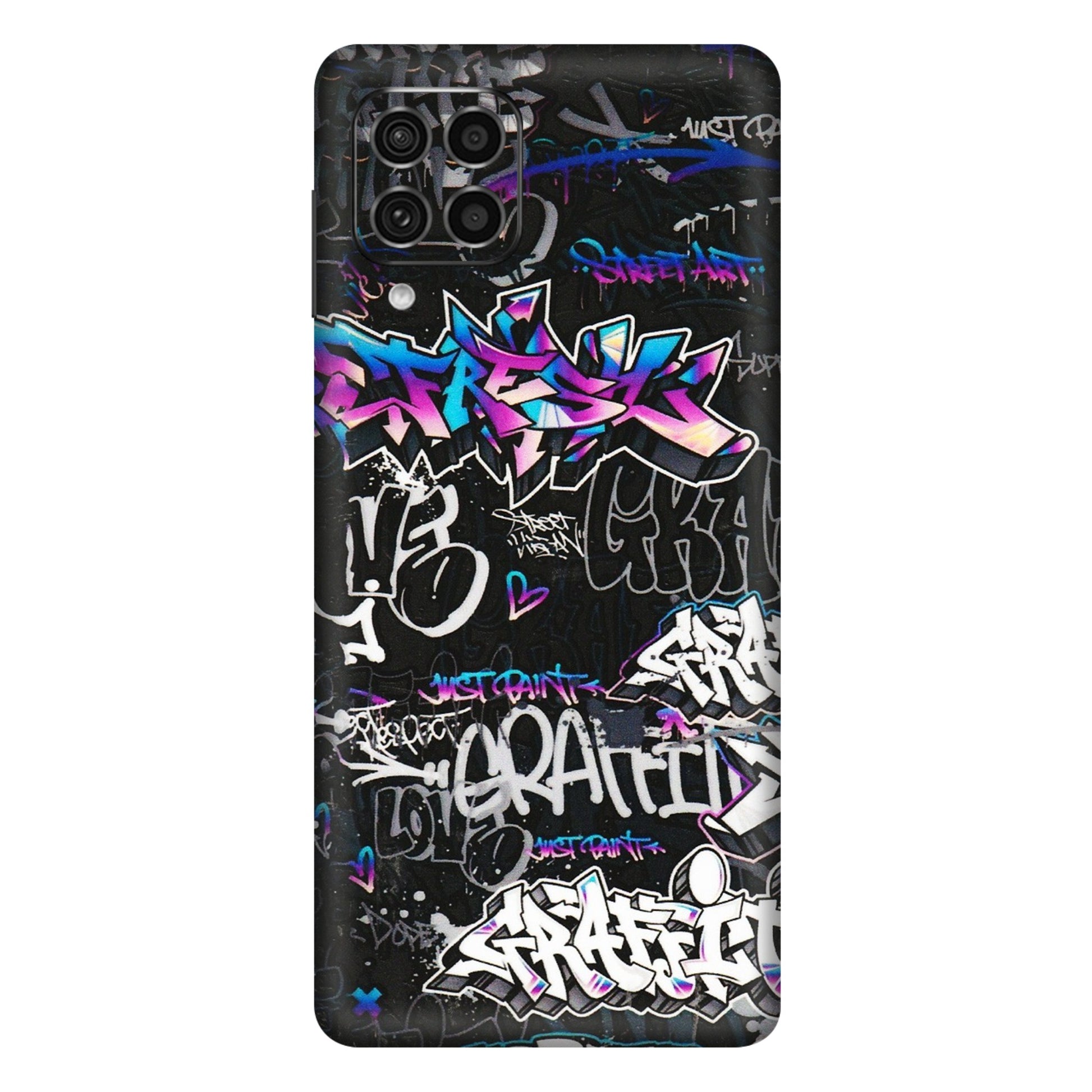 Samsung M/F/Note/Flip and C Phone Skins (All Models) - Graffiti Killer - 3D Embossed Finish (L-274) Samsung Galaxy F62