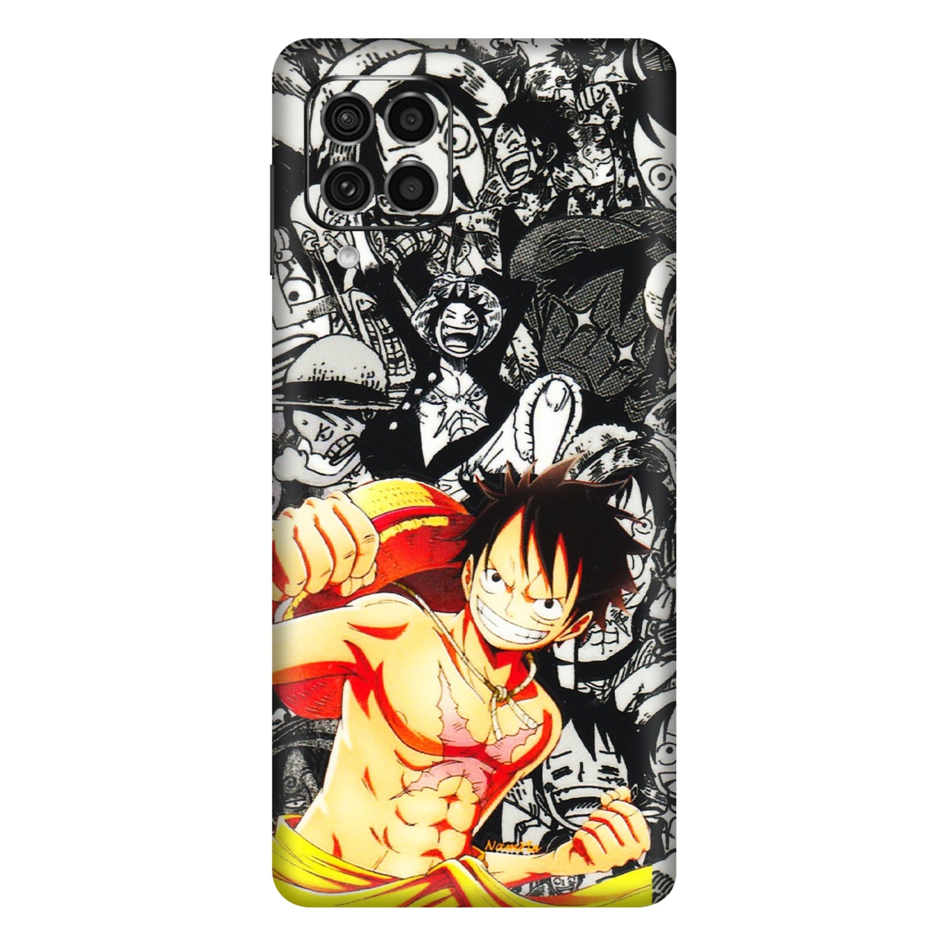 Samsung M/F/Note/Flip and C Phone Skins (All Models) - Anime Comics Games Doodles - 3D Embossed Finish (L-27) Samsung Galaxy F62