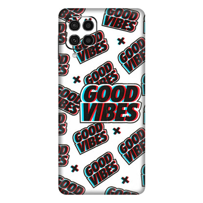 Samsung M/F/Note/Flip and C Phone Skins (All Models) - Good Vibes - 3D Embossed Finish (L-282) Samsung Galaxy F62