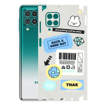 Samsung M/F/Note/Flip and C Phone Skins (All Models) - Will Be Okay Design - 3D Embossed Finish (L-316) Samsung Galaxy F62