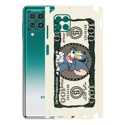 Samsung M/F/Note/Flip and C Phone Skins (All Models) - Tom Hundred Dollar - 3D Embossed Finish (L-324) Samsung Galaxy F62