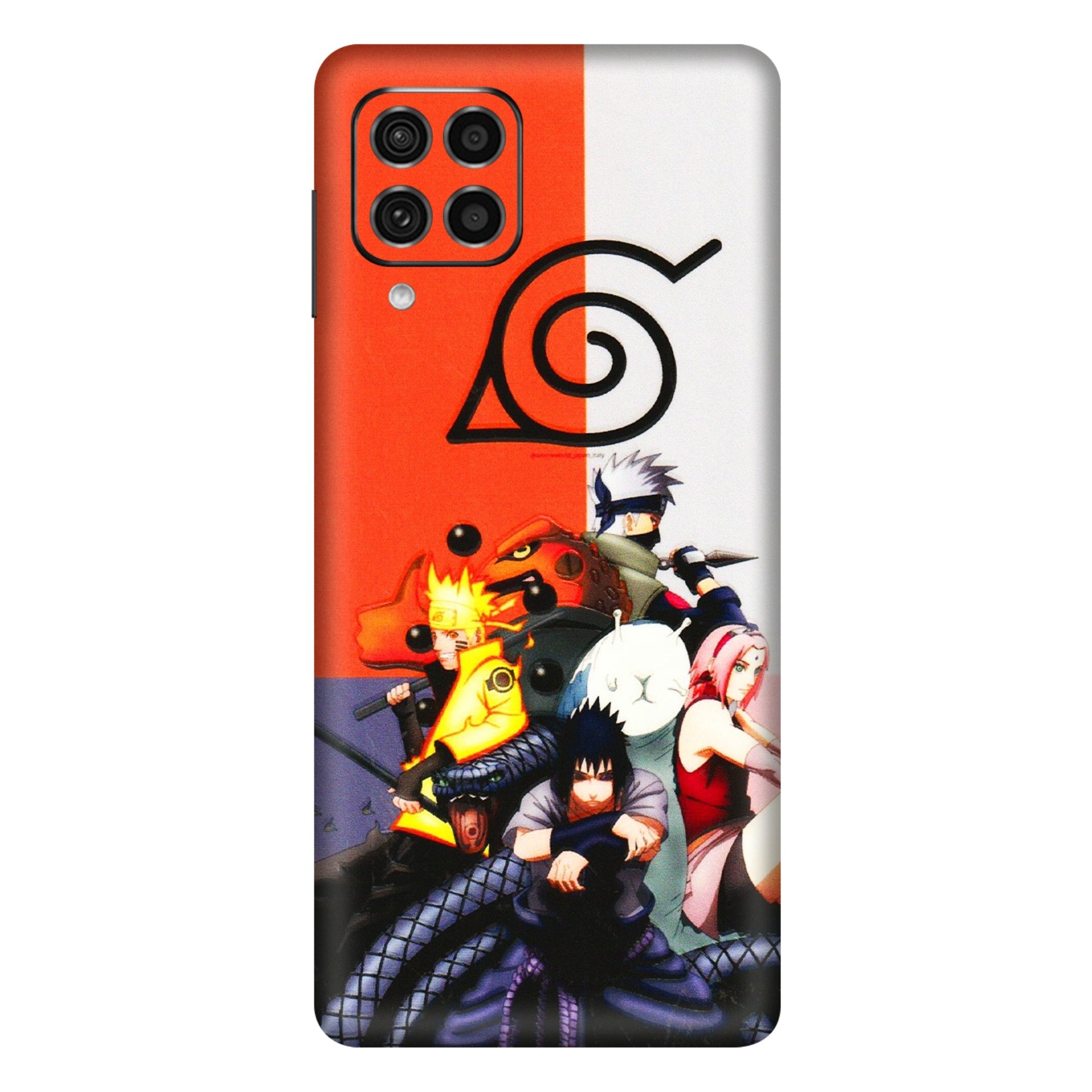 Samsung M/F/Note/Flip and C Phone Skins (All Models) - Naruto Final Fight - 3D Embossed Finish (L-33) Samsung Galaxy F62