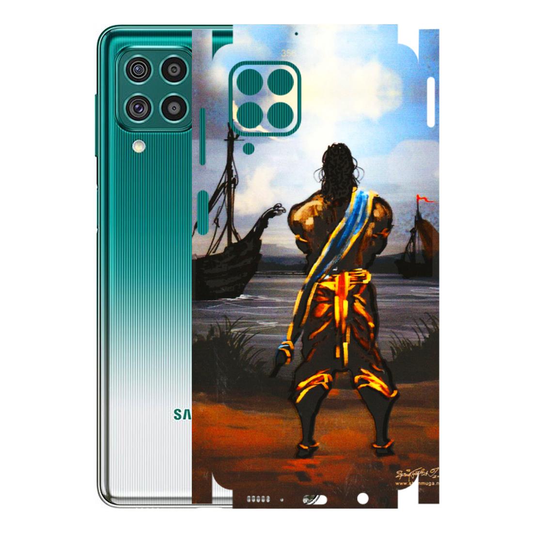 Samsung M/F/Note/Flip and C Phone Skins (All Models) - Heavenly God Figure - 3D Embossed Finish (L-34) Samsung Galaxy F62