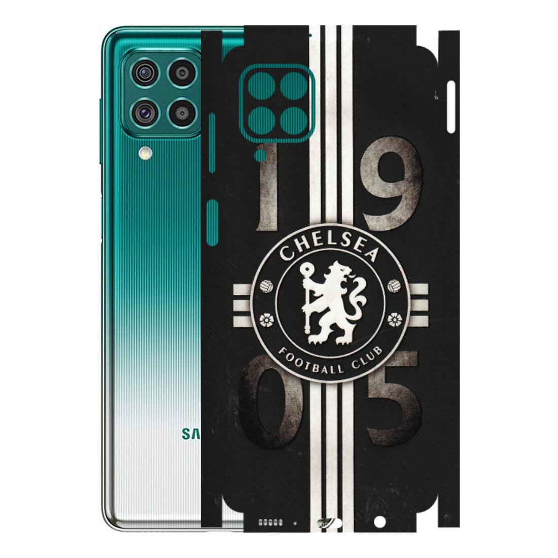 Samsung M/F/Note/Flip and C Phone Skins (All Models) - Chelsea Fan Club - 3D Embossed Finish (L-36) Samsung Galaxy F62