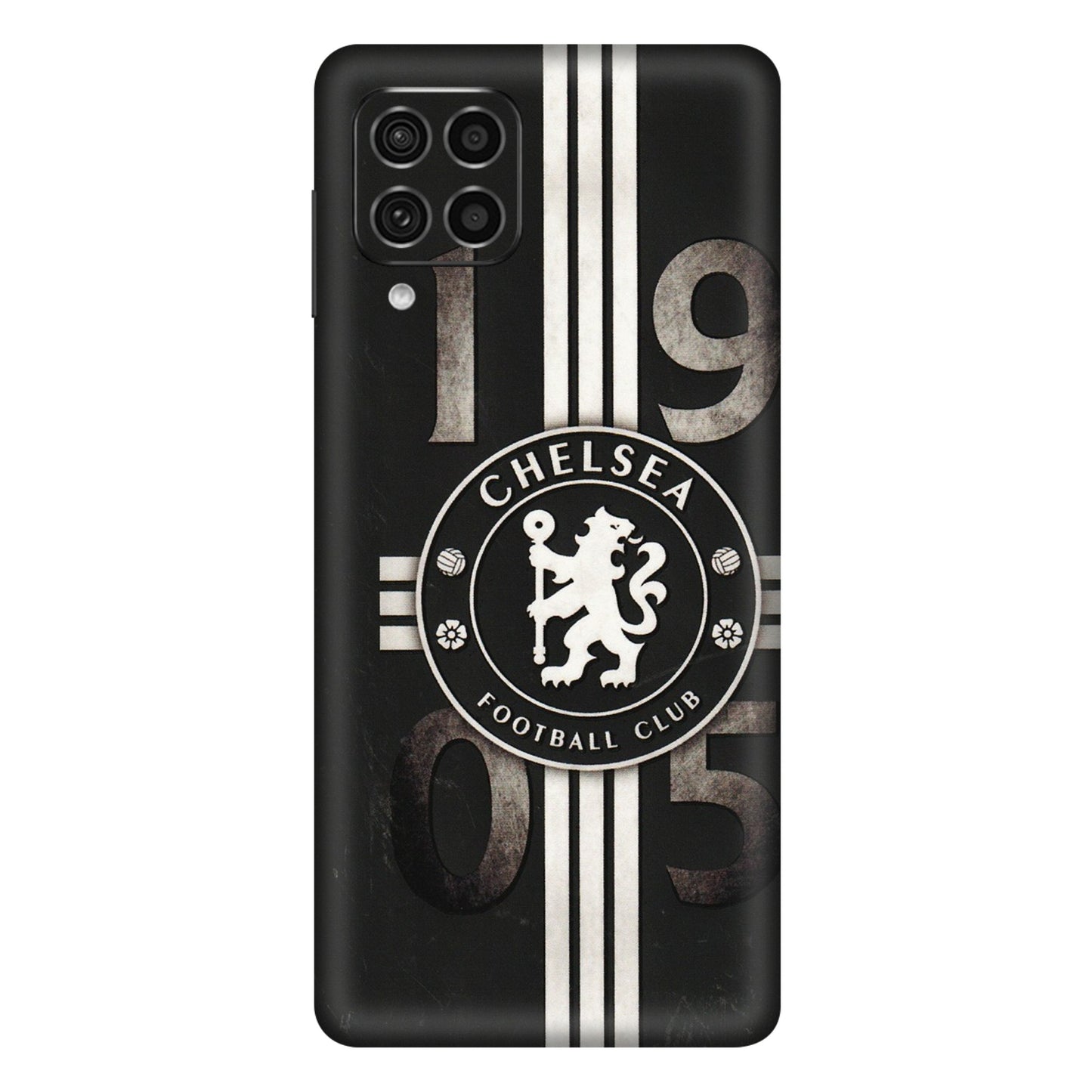 Samsung M/F/Note/Flip and C Phone Skins (All Models) - Chelsea Fan Club - 3D Embossed Finish (L-36) Samsung Galaxy F62