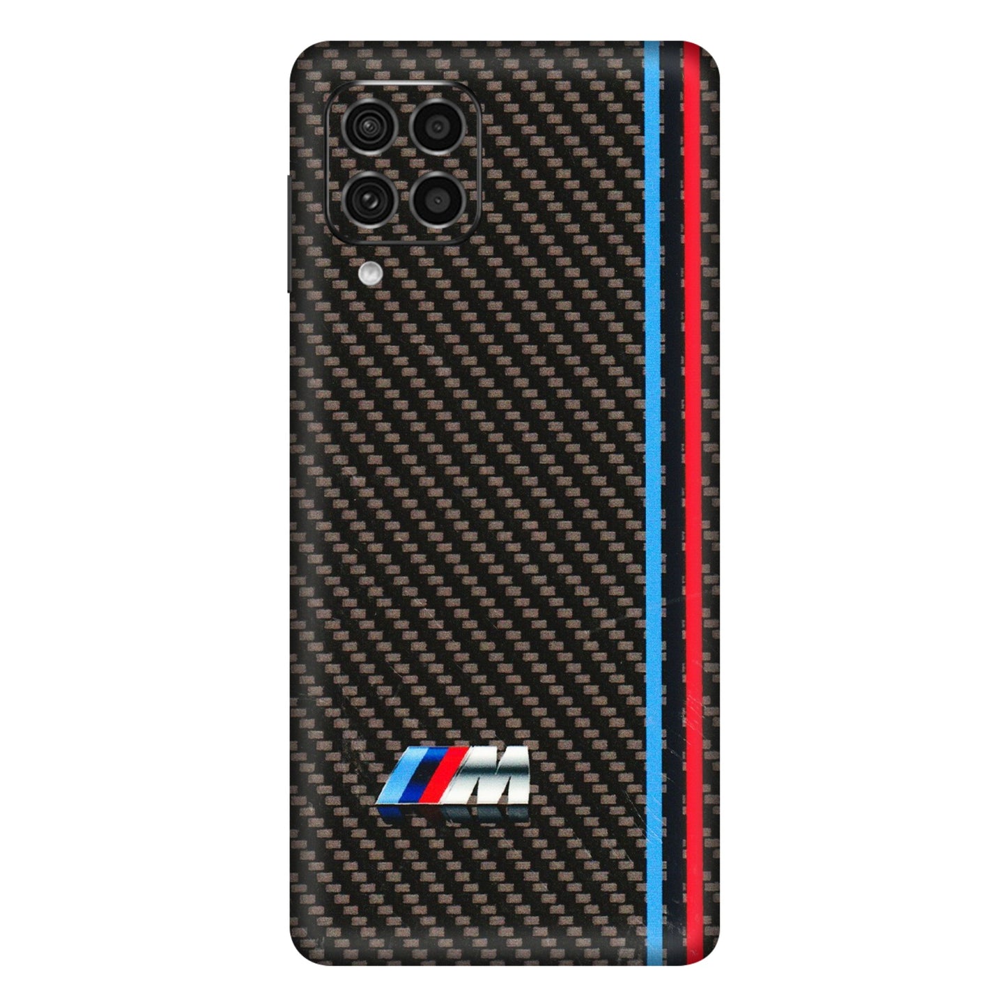 Samsung M/F/Note/Flip and C Phone Skins (All Models) - BM Carbon Fiber Feels - 3D Embossed Finish (L-38) Samsung Galaxy F62