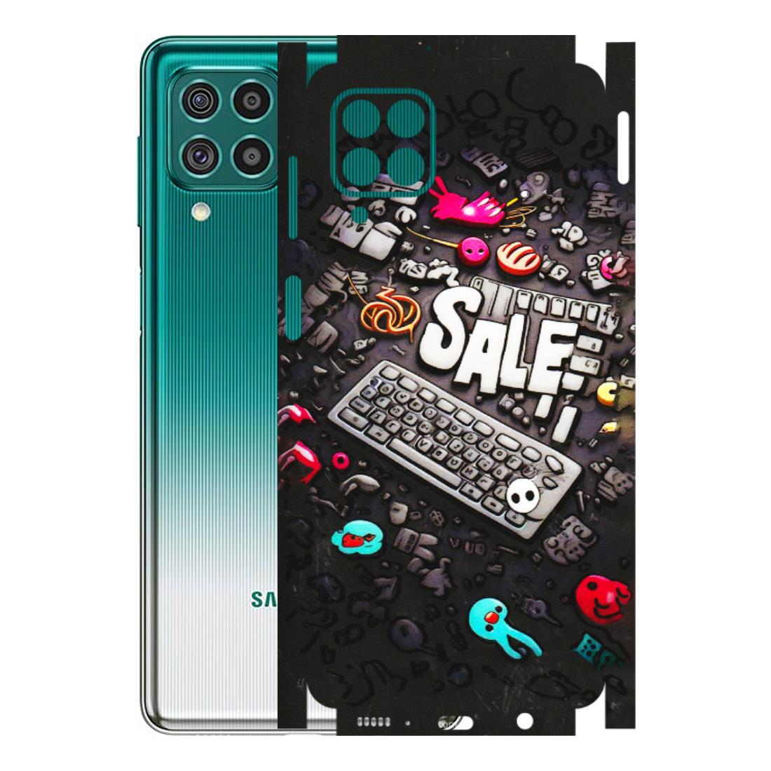 Samsung M/F/Note/Flip and C Phone Skins (All Models) - Gadgets Sale - 3D Embossed Finish (L-50) Samsung Galaxy F62