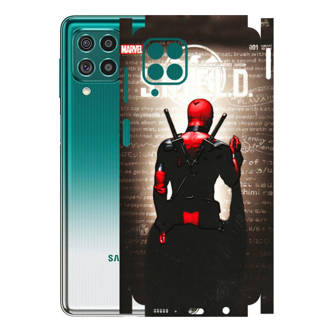 Samsung M/F/Note/Flip and C Phone Skins (All Models) - Deadpool - 3D Embossed Finish (L-56) Samsung Galaxy F62