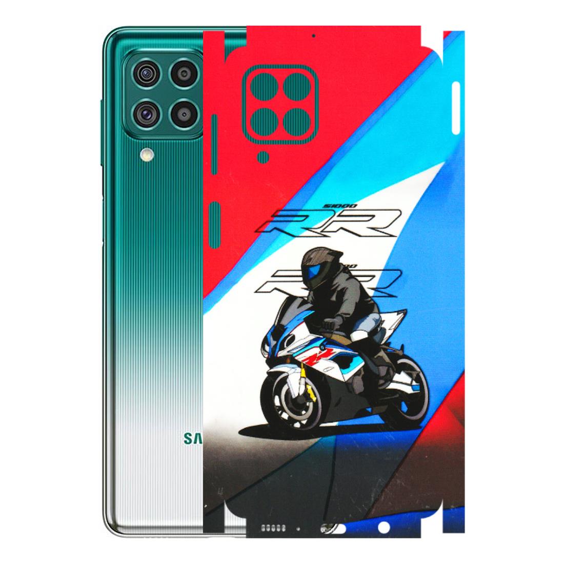 Samsung M/F/Note/Flip and C Phone Skins (All Models) - Bikers Love - 3D Embossed Finish (L-58) Samsung Galaxy F62