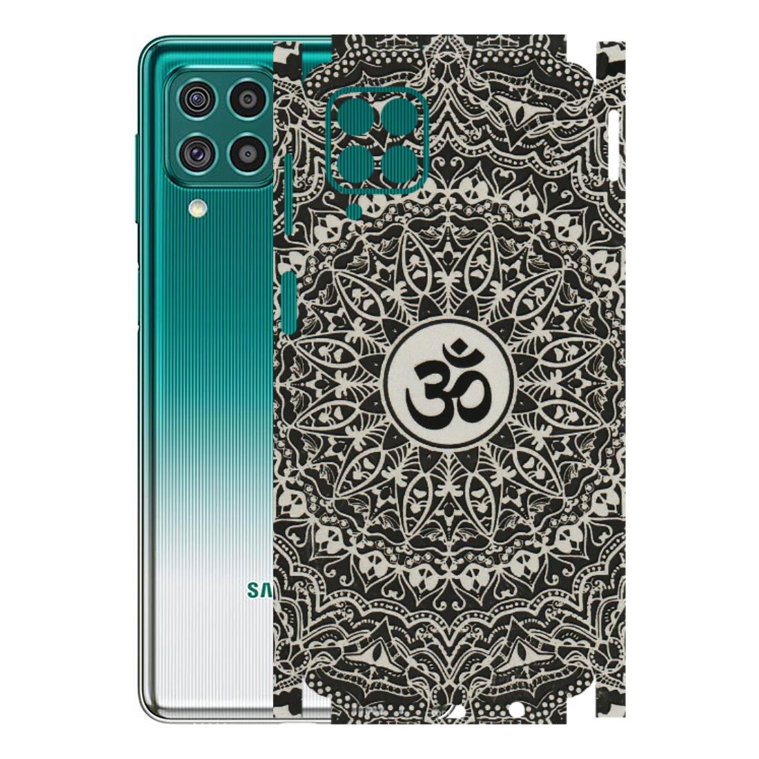 Samsung M/F/Note/Flip and C Phone Skins (All Models) - Aum Elegant Mandala - 3D Embossed Finish (L-62) Samsung Galaxy F62