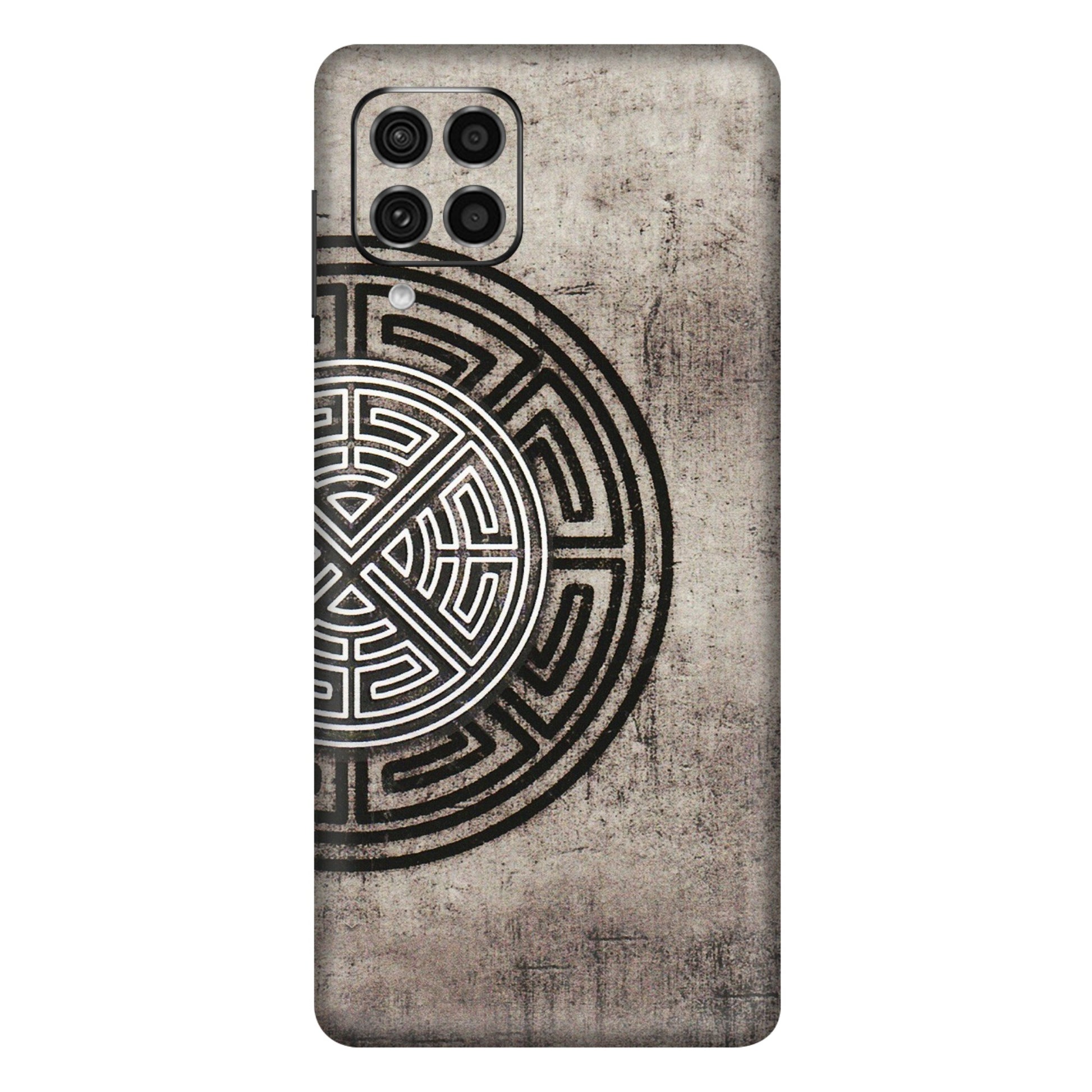Samsung M/F/Note/Flip and C Phone Skins (All Models) - Mysterious Circular Design - 3D Embossed Finish (L-63) Samsung Galaxy F62