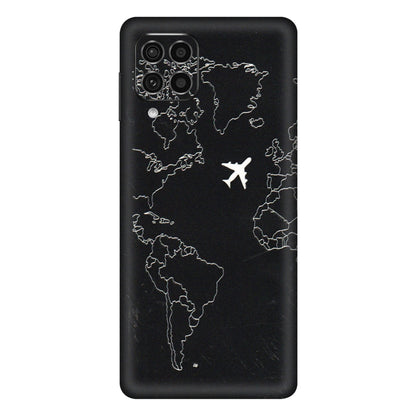 Samsung M/F/Note/Flip and C Phone Skins (All Models) - Never Ending Travel - 3D Embossed Finish (L-79) Samsung Galaxy F62