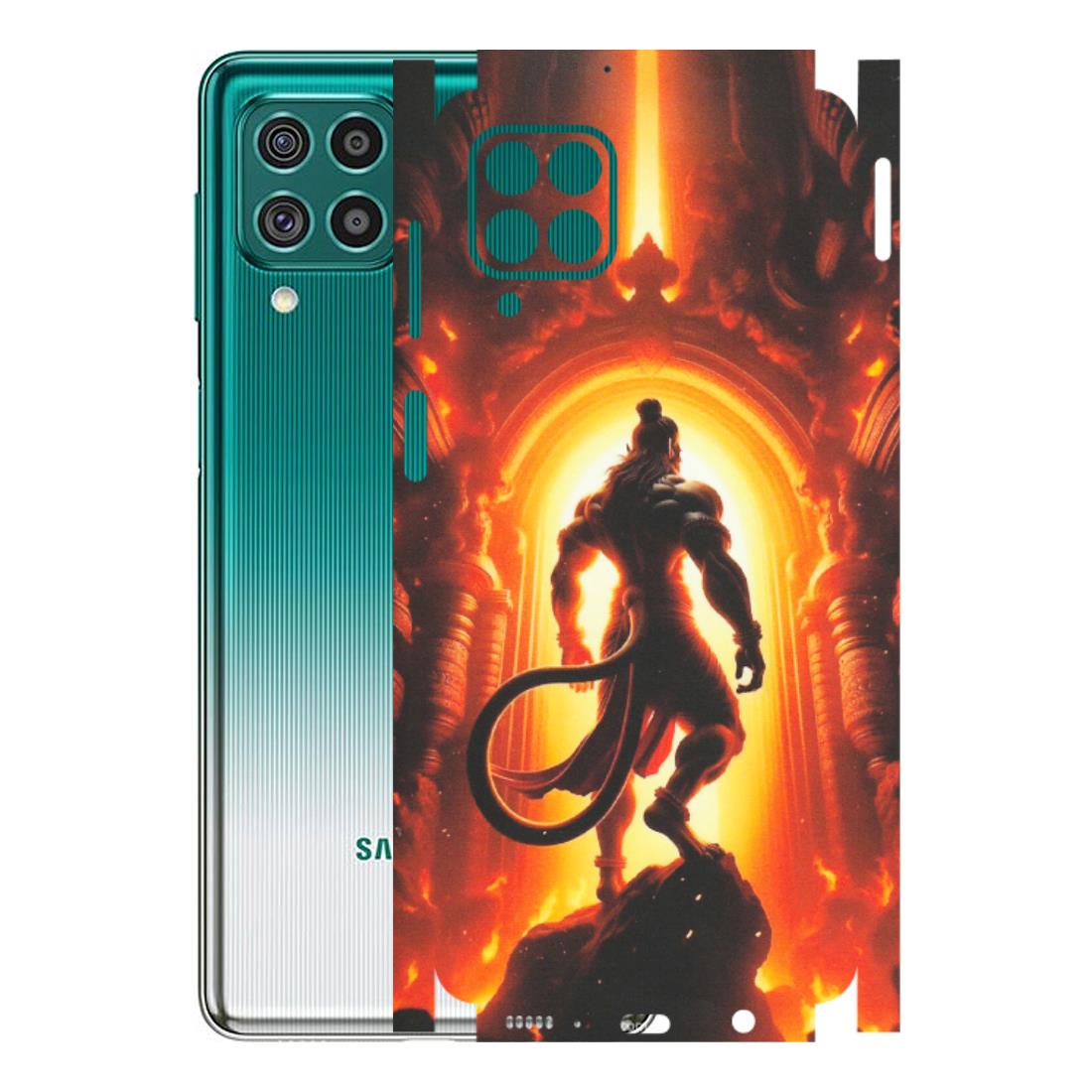 Samsung M/F/Note/Flip and C Phone Skins (All Models) - HanumanJi - Matte Finish (M-06) Samsung Galaxy F62