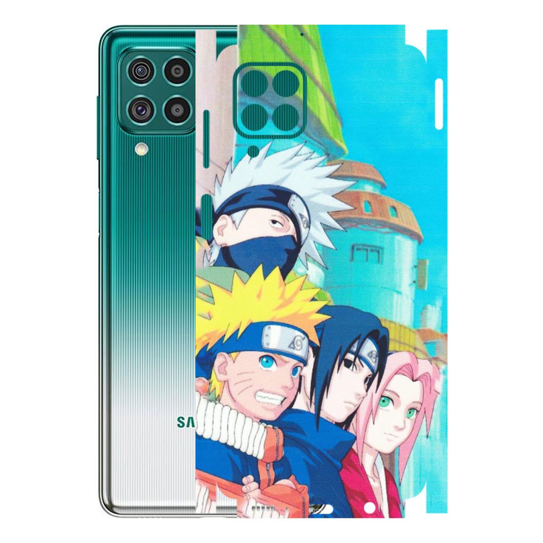 Samsung M/F/Note/Flip and C Phone Skins (All Models) - Team Minato And Kakashi - Matte Finish (M-101) Samsung Galaxy F62