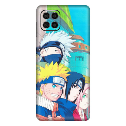 Samsung M/F/Note/Flip and C Phone Skins (All Models) - Team Minato And Kakashi - Matte Finish (M-101) Samsung Galaxy F62