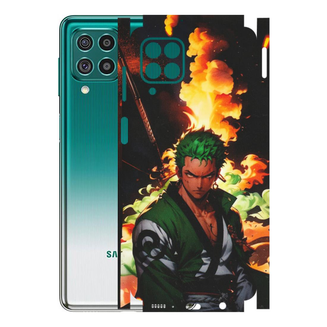 Samsung M/F/Note/Flip and C Phone Skins (All Models) - Roronoa Zoro - Matte Finish (M-102) Samsung Galaxy F62