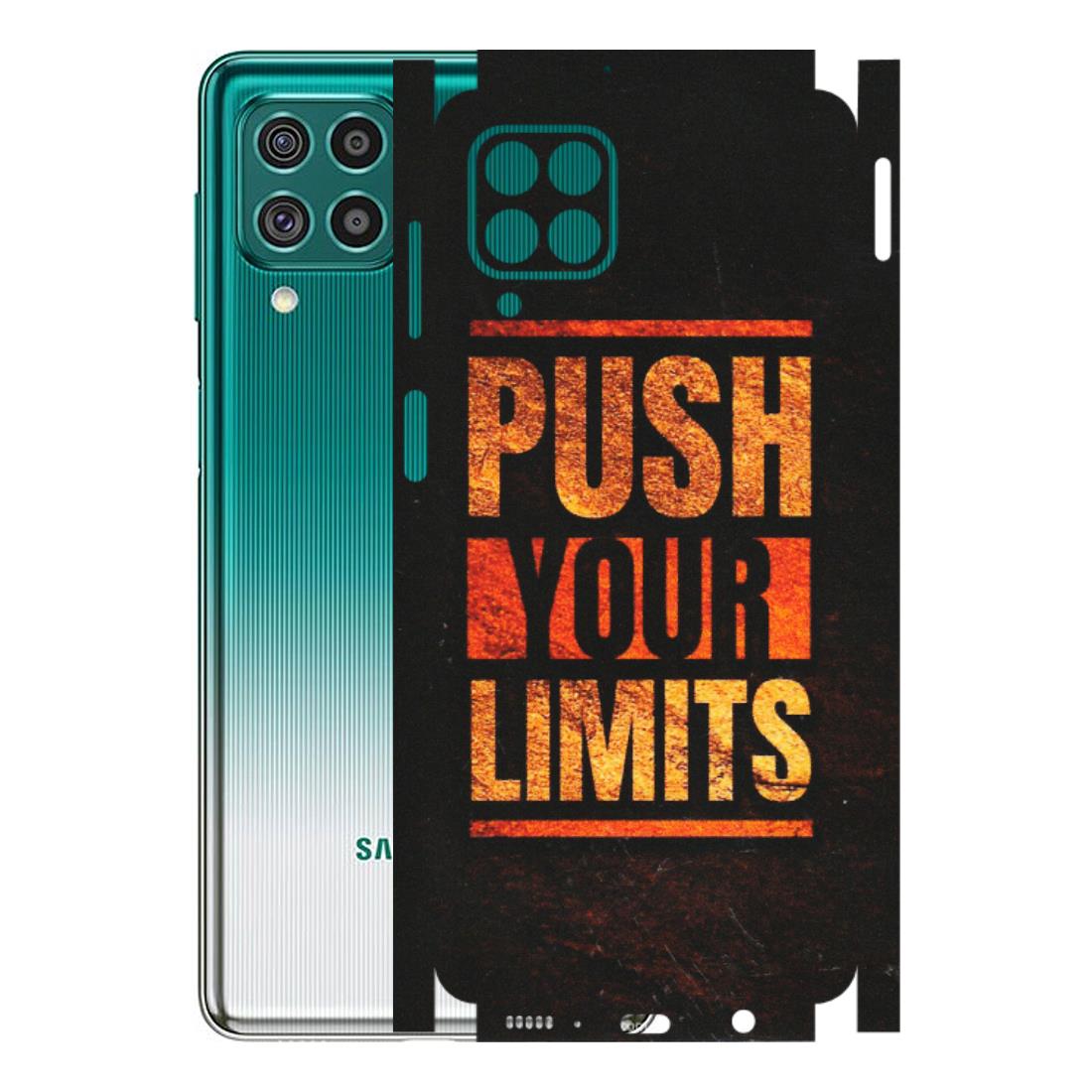 Samsung M/F/Note/Flip and C Phone Skins (All Models) - Push Your Limits - Matte Finish (M-118) Samsung Galaxy F62