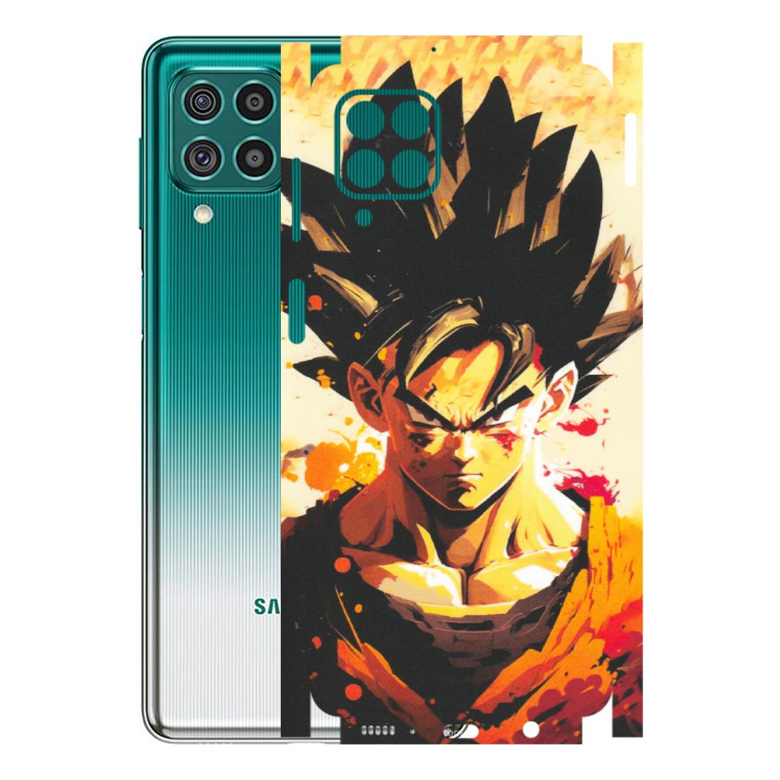 Samsung M/F/Note/Flip and C Phone Skins (All Models) - Angry Goku - Matte Finish (M-12) Samsung Galaxy F62