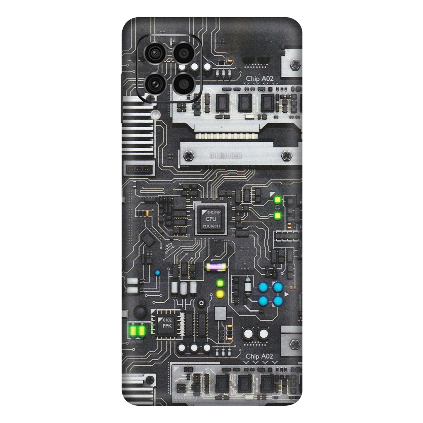 Samsung M/F/Note/Flip and C Phone Skins (All Models) - Motherboard Internals - Matte Finish (M-135) Samsung Galaxy F62