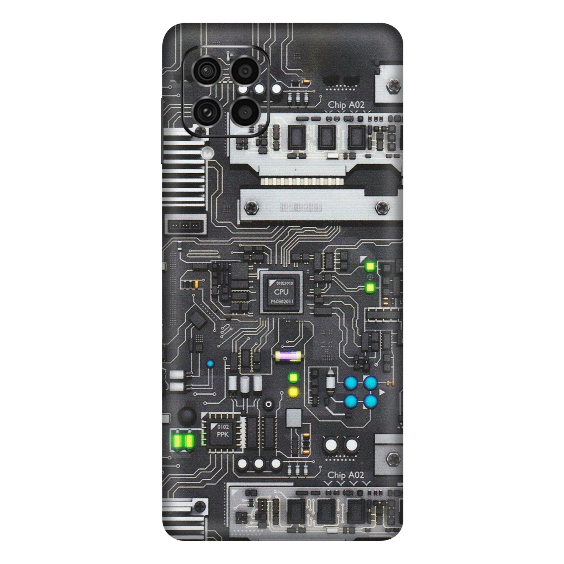 Samsung M/F/Note/Flip and C Phone Skins (All Models) - Motherboard Internals - Matte Finish (M-135) Samsung Galaxy F62