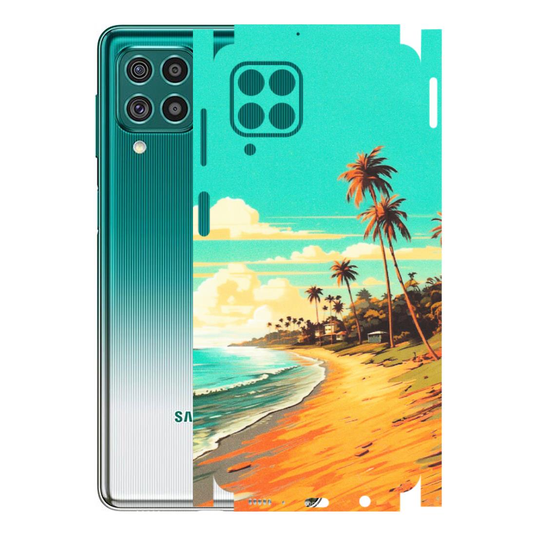 Samsung M/F/Note/Flip and C Phone Skins (All Models) - Miami Beach - Matte Finish (M-136) Samsung Galaxy F62