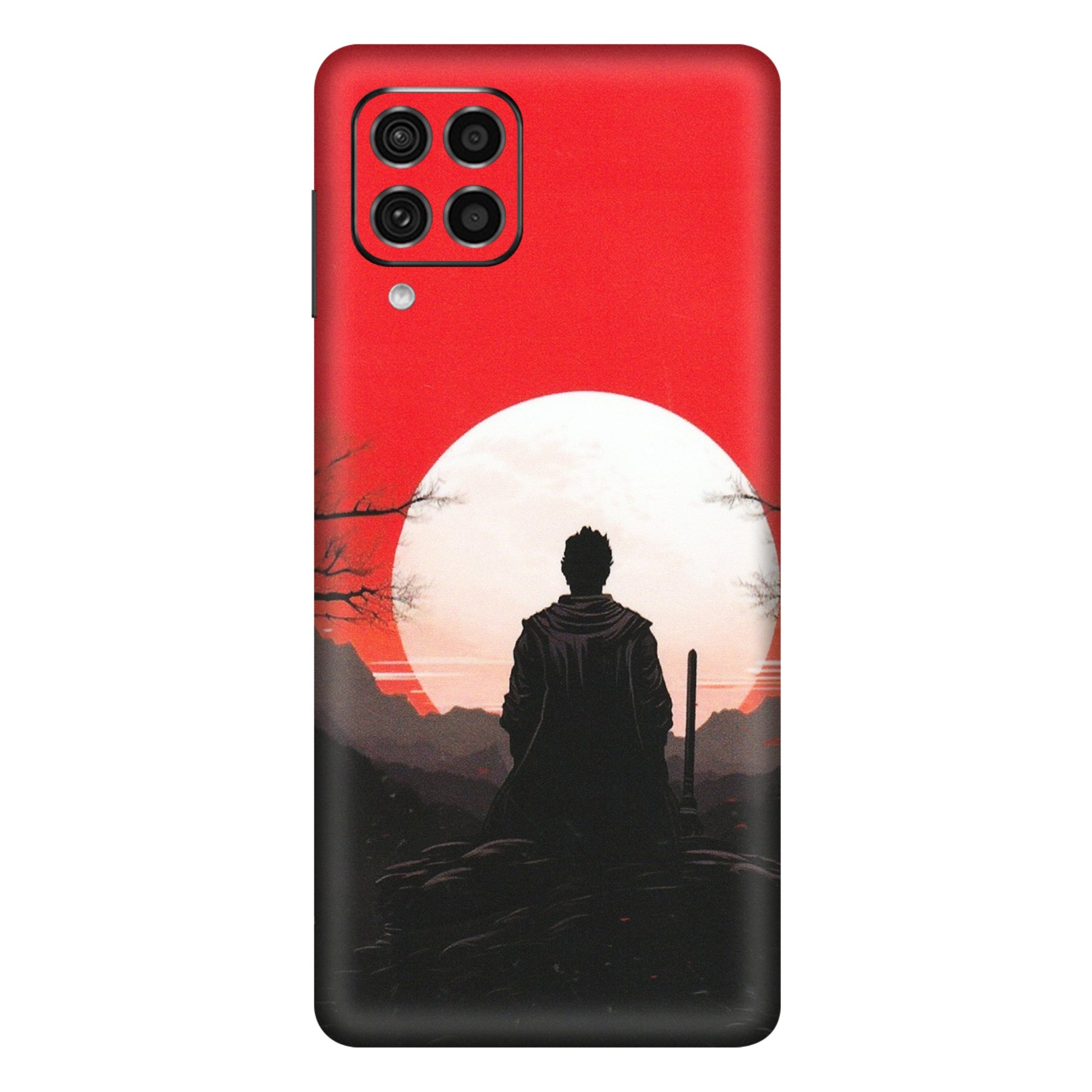 Samsung M/F/Note/Flip and C Phone Skins (All Models) - Samurai Anime - Matte Finish (M-141) Samsung Galaxy F62