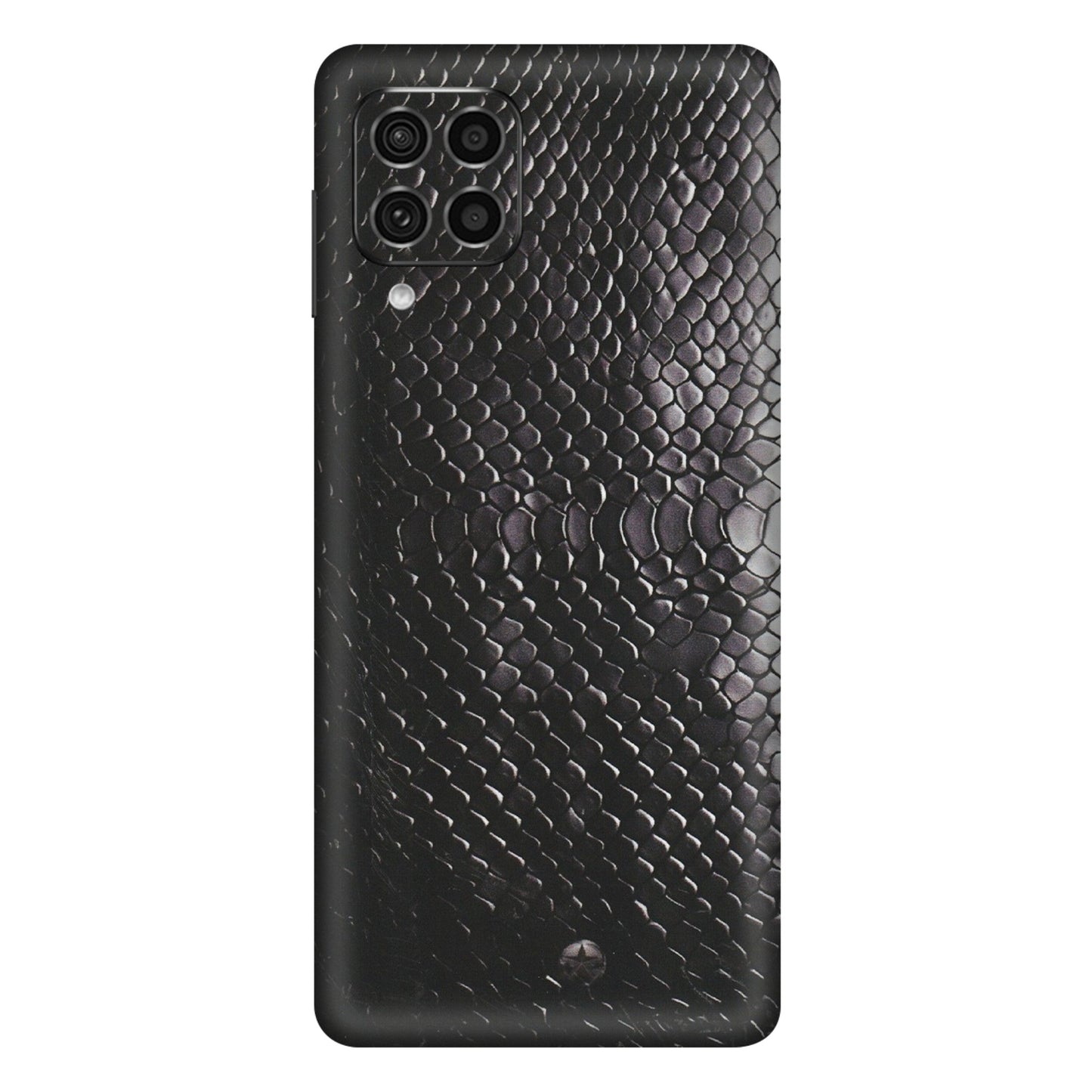 Samsung M/F/Note/Flip and C Phone Skins (All Models) - Black Snack Leather - Matte Finish (M-147) Samsung Galaxy F62