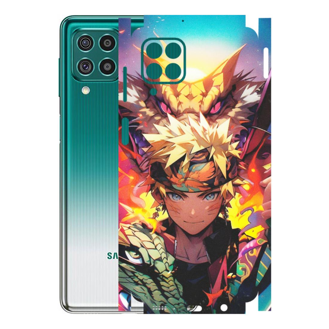 Samsung M/F/Note/Flip and C Phone Skins (All Models) - Angry Naruto Anime - Matte Finish (M-148) Samsung Galaxy F62